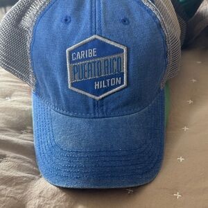 Legacy Blue and Gray Mesh Hat